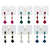 Brincos com Strass - MODELO 14 - comprar online