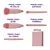 3 Kits de mini 5 Pincéis com Case - Cores variadas - Bycandy Oficial