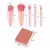 3 Kits de mini 5 Pincéis com Case - Cores variadas - loja online