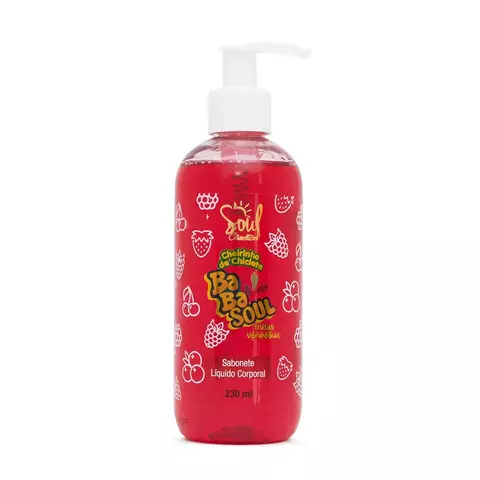 Sabonete Liquido Corporal Frutas Vermelhas Soul - comprar online