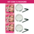 Kit com 3 Gel para Sobrancelha com escovinha Romantic Rain - comprar online