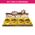 Kit com 3 Pó Facial Banana Wike Make Miss Rôse - comprar online