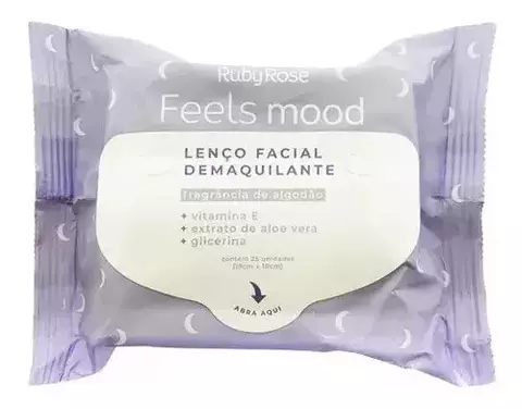 Lenços Umedecidos Feels Mood Ruby Rose - Valor Unitário - comprar online