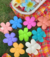 Presilha de flor fosca - Valor unitário - comprar online