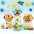 Kit com 4 marmitas de borracha Modelo Space - loja online