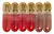 Kit com 6 Gloss Labial Yasmin & Ju - Tampa Rosê na internet