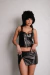 Corset Hurricane Negro - online store