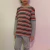 Art 10444 - Pijama rayado combinado - tienda online