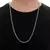 Corrente masculina prata 60cm 3mm - VR acessórios