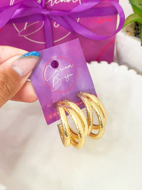 Argolas Triplas - comprar online