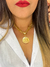Colar Luxo 2 Iniciais Elo Duplo - comprar online