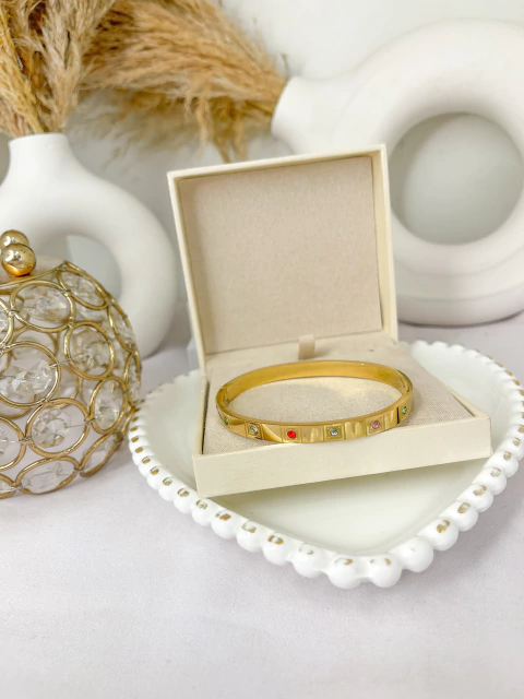 Bracelete Pontos Coloridos - comprar online