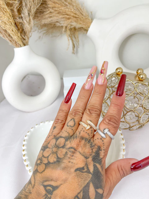 Anel Prego - Prata ou Dourado - comprar online