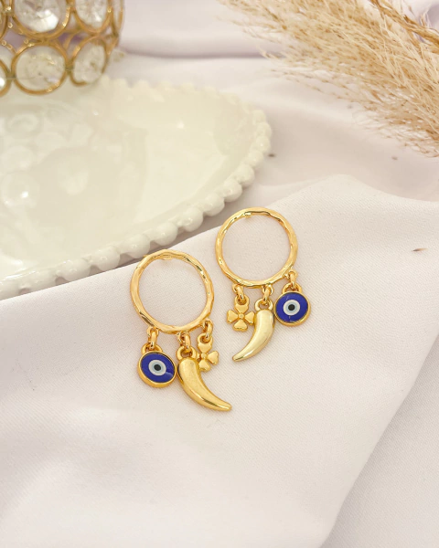 Par de Brincos Sorte