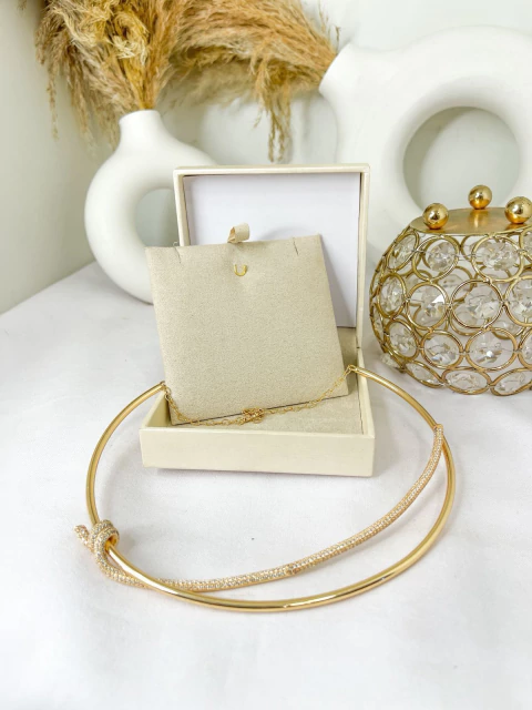 Choker Nó Cravejado - comprar online