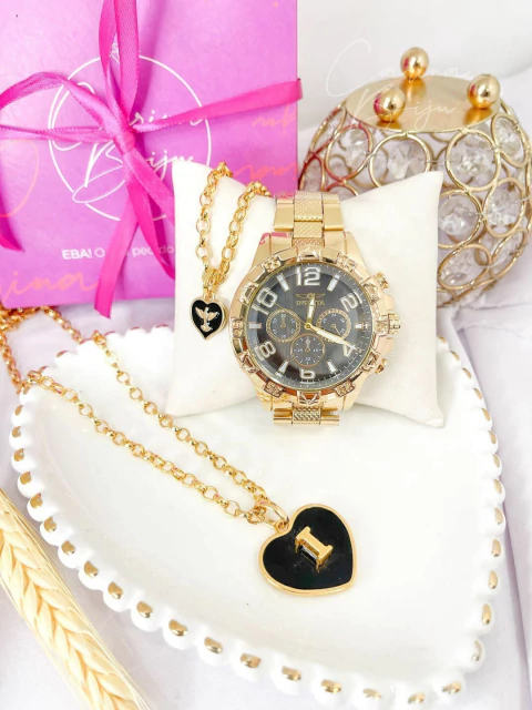 Kit com Inicial Pulseira Espirito Santo - comprar online