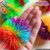 Imagem do Bola sensorial FLUFFY 6cm (pompom) em silicone