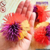 Bola sensorial FLUFFY 6cm (pompom) em silicone