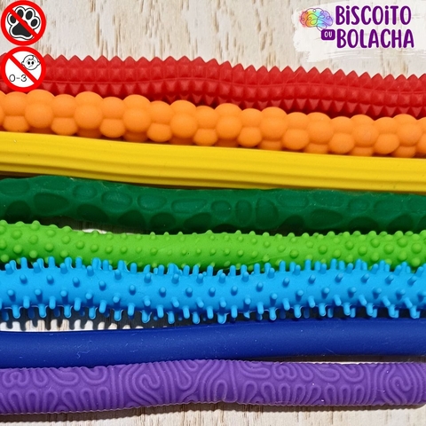Palito Tangle em Silicone Texturizado