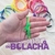 Foto: Pulseira zíper de plástico com uma faixa verde e outra amarelo.