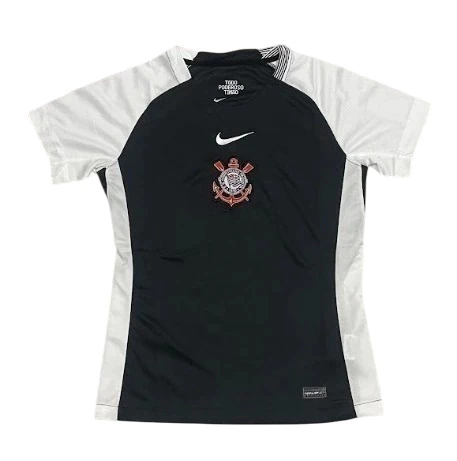 Camisa Timão II Temporada 2025 Feminina Preta - comprar online