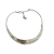 CHOKER AMÁLIA BANHADA A RÓDIO BRANCO - comprar online