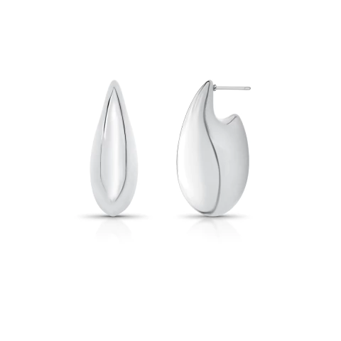 MEIA ARGOLA TALITA BANHADA A RÓDIO BRANCO