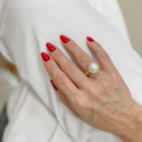 ANEL ANDREIA BANHADO A OURO 18K