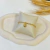 PULSEIRA COM INICIAL PLAQUINHA BANHADA A OURO 18K