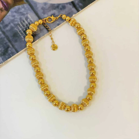 COLAR LEONA BANHADO A OURO 18K