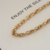 COLAR LORENA BANHADO A OURO 18K - comprar online