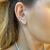 PIERCING COM ZIRCÔNIAS BANHADO A RÓDIO BRANCO - comprar online