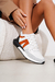 Emma Cuero Gris y Naranja - comprar online