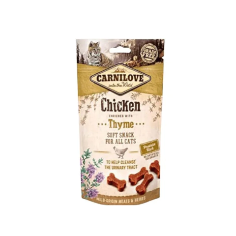 Petisco de Gato Semi Úmido Frango com Tomilho Carnilove - comprar online