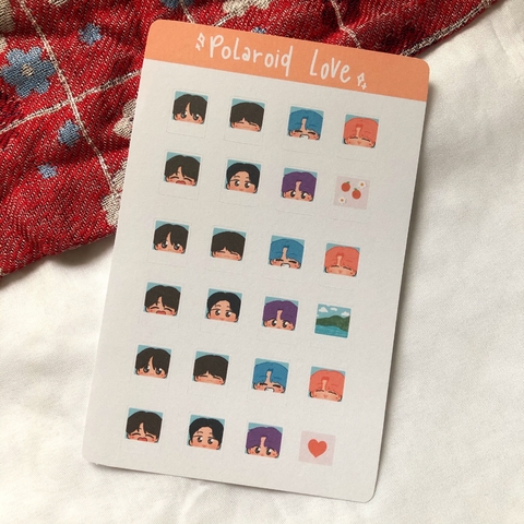 Cartela Mini polaroids