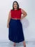 Combo Blusa Regata ribana + Saia plissada - loja online