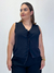 Blusa regata com amarração frontal Luciana