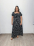 Vestido em viscose com fenda florido liberty Michele - comprar online