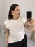 Blusa Muscle em Viscolycra Off White na internet