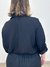 Camisa 3/4 em viscose preta - loja online