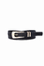 Cinto com fivela dourada Noemia preto - comprar online