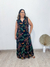 Chemise sem manga de botão plus size estampa Farm Cris na internet