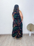 Imagem do Chemise sem manga de botão plus size estampa Farm Cris