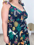 Imagem do Vestido viscolinho decote em V detalhe corda busto alça babado estampado Farm