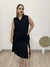 Conjunto blusa e saia em viscose Antonella preto - comprar online