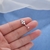 Jóia de umbigo titânio importado 5 pedras zircônia - OG Queen Store