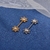 Jóia de mamilo push pin estrela prata zircônia importada - OG Queen Store