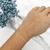 Pulseira de prata elos cadeado - comprar online