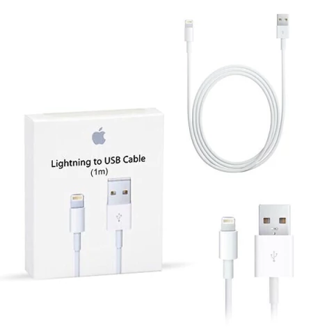 Cable iPhone USB a Lightning iOS (1mts)