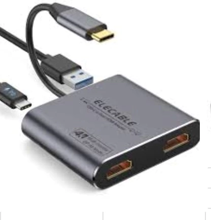 Adaptador USB C 4 en 1